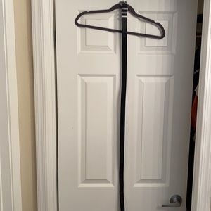 Rebecca Minkoff Full Grain Leather Black Belt- L